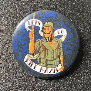 GI Robo-friend Blue Storm button