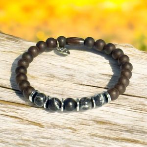 Ebony Blackwood and Zebra Jasper 