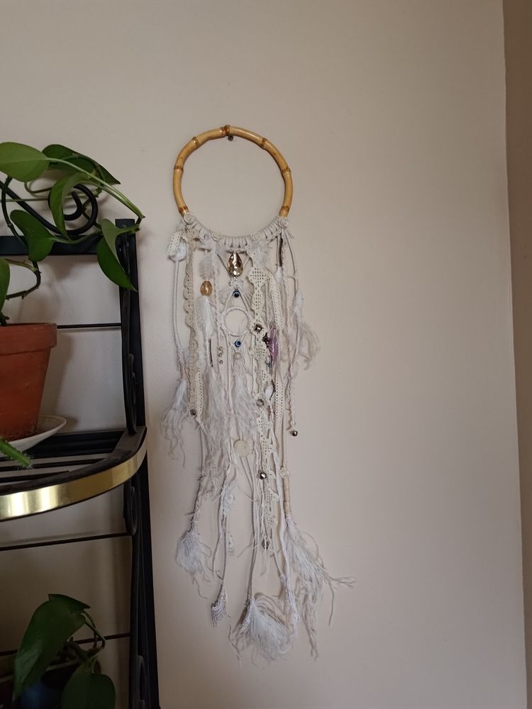Large witch bells textile
