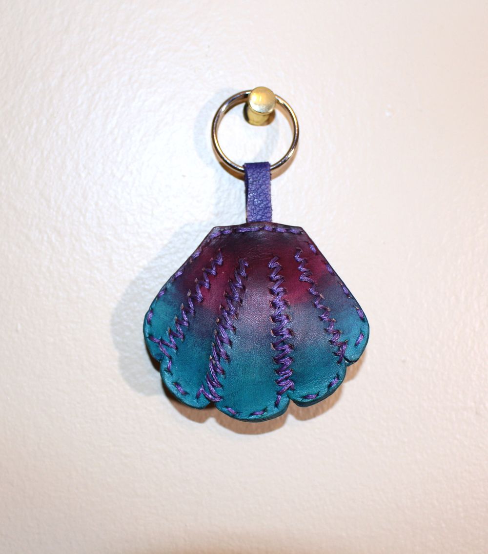 10% Sale on Ready to Ship Double Shell Keychain 