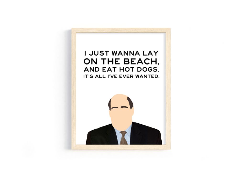 The Office Kevin Malone 8x10 Digital Download