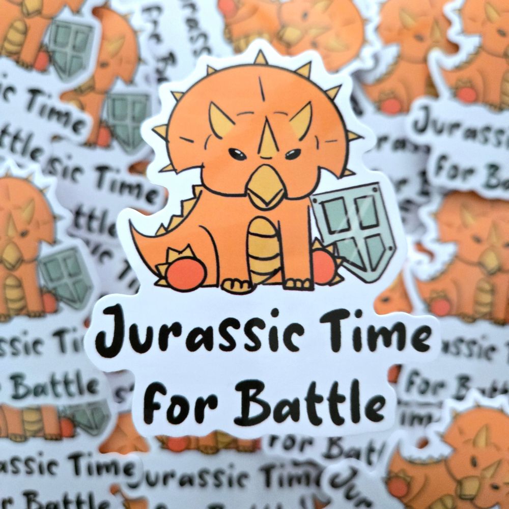 Jurassic Battle Sticker