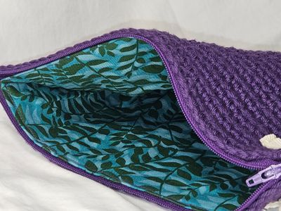 Purple Teal Vines