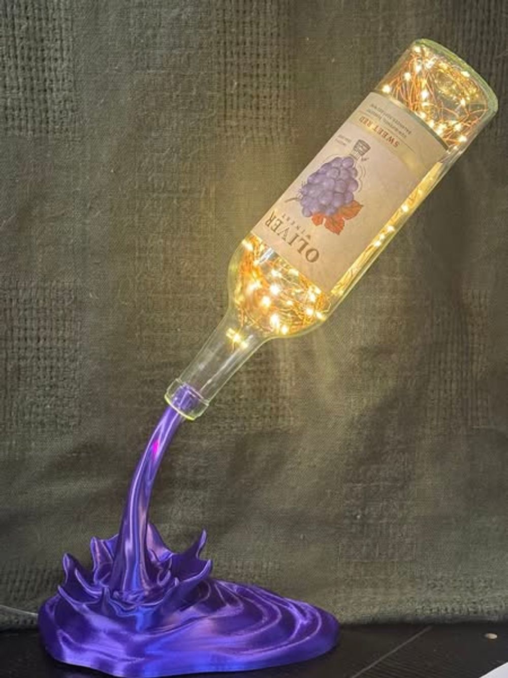Spilled Wine Lamp