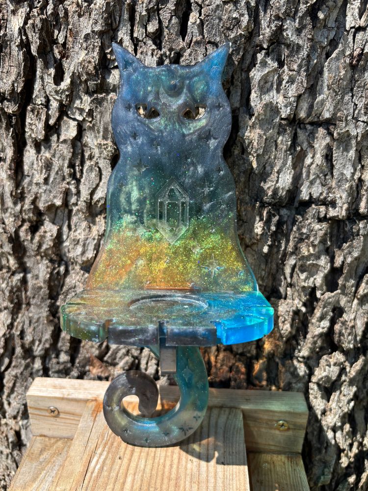 Mystical Cat Key Holder