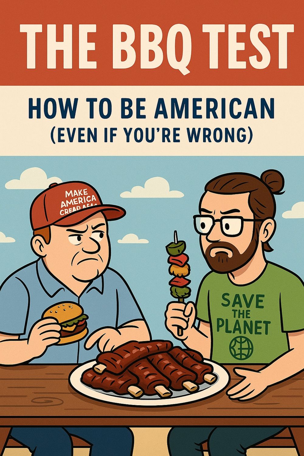 BBQ Test: How To Be American (Even if you are Wrong)