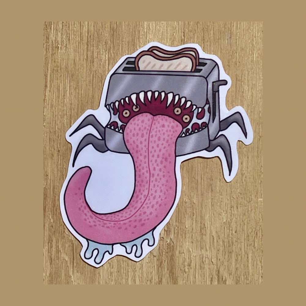 Toaster Mimic Sticker