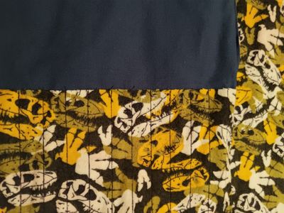 Dino camo fleece