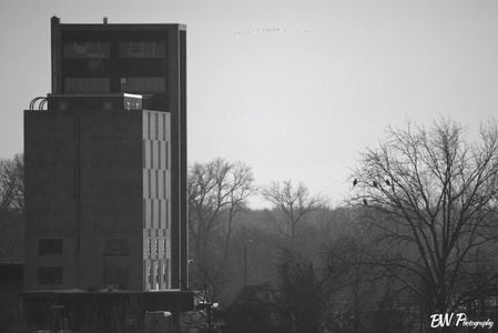 Water Treatment Plant near the Old Chain of Rocks Bridge, Missouri
