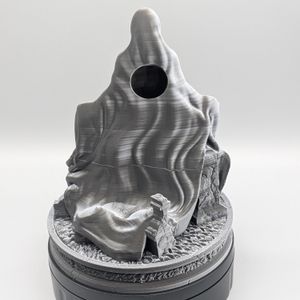 Back view, this is where the dice go in.