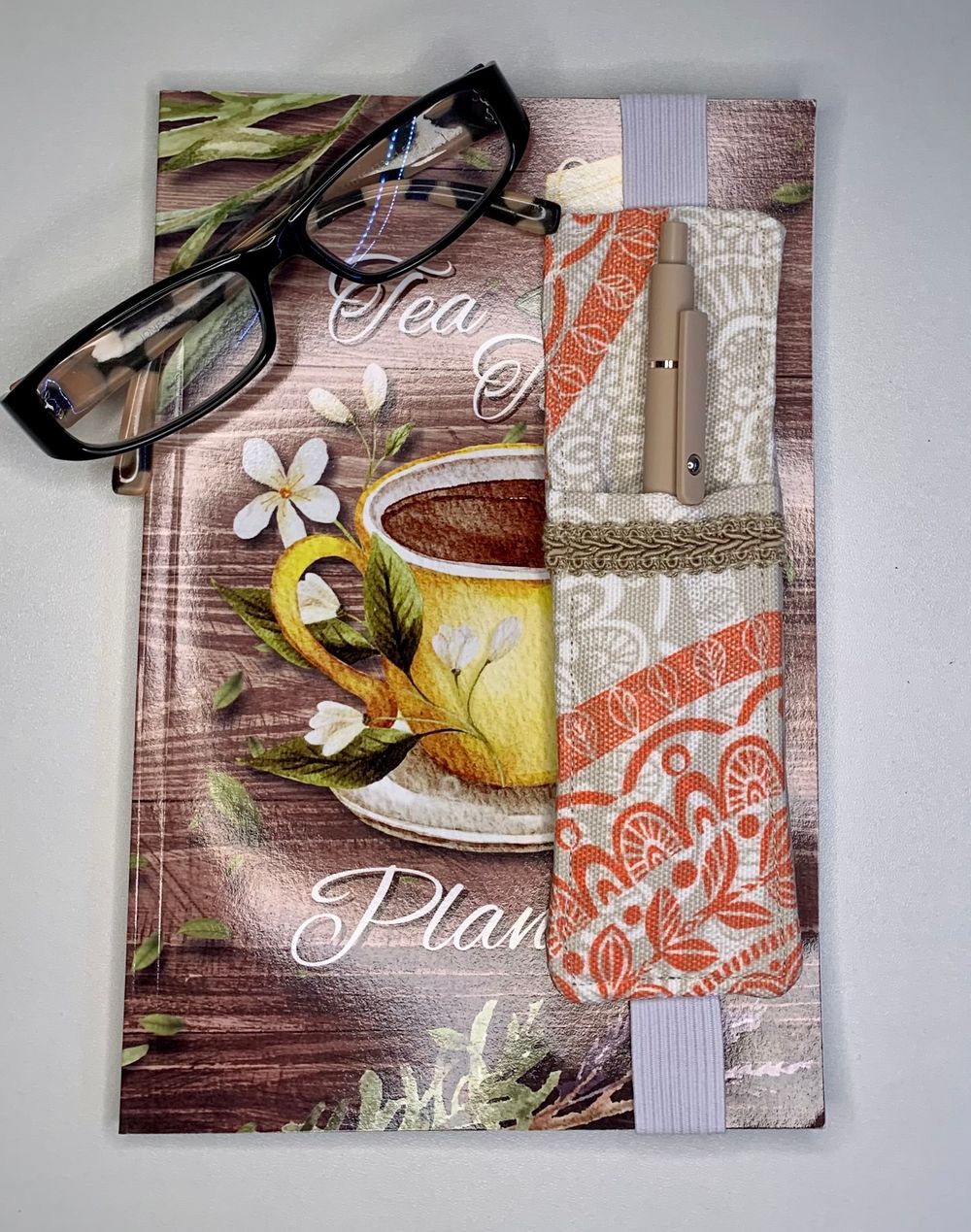 Boho Orange Bookmark
