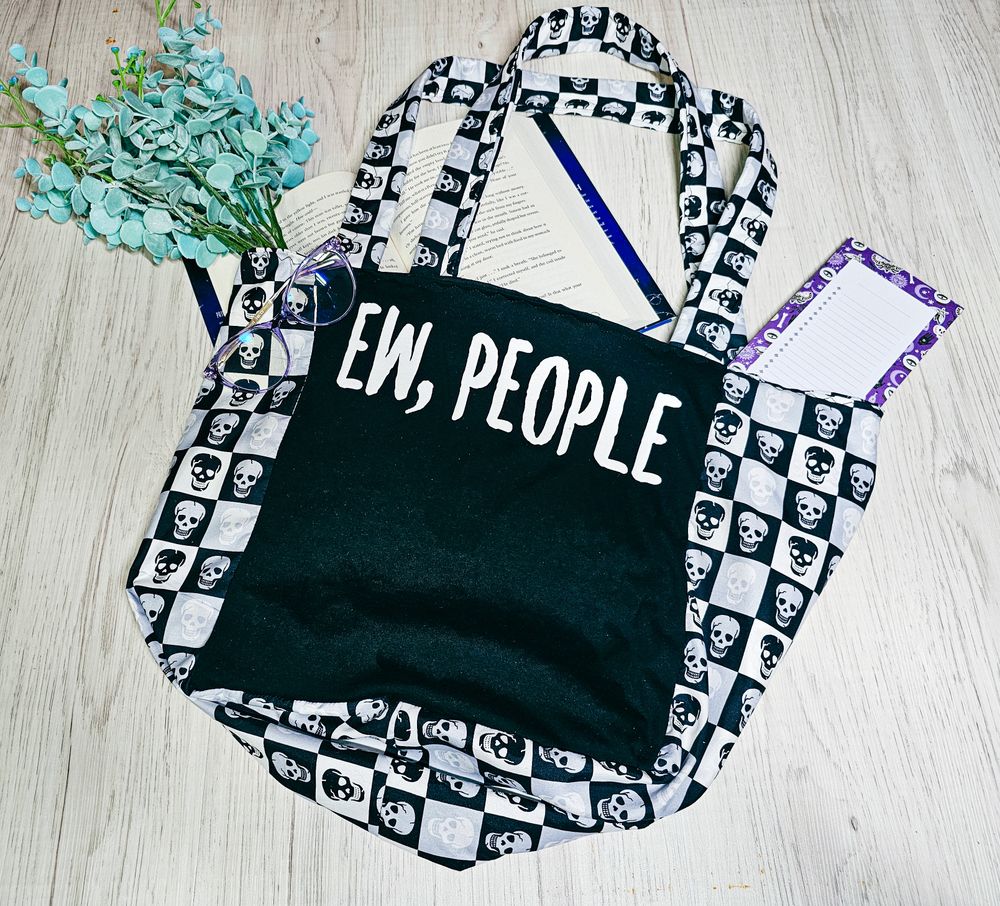 🌿 Upcycled Tote Bag – Eco-Friendly, Reversible & Built to Last