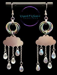 Iridescent Raindrop Clouds