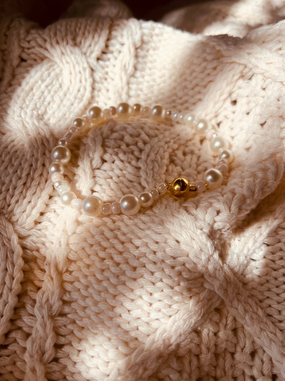 Blushing Pearl Bracelet 