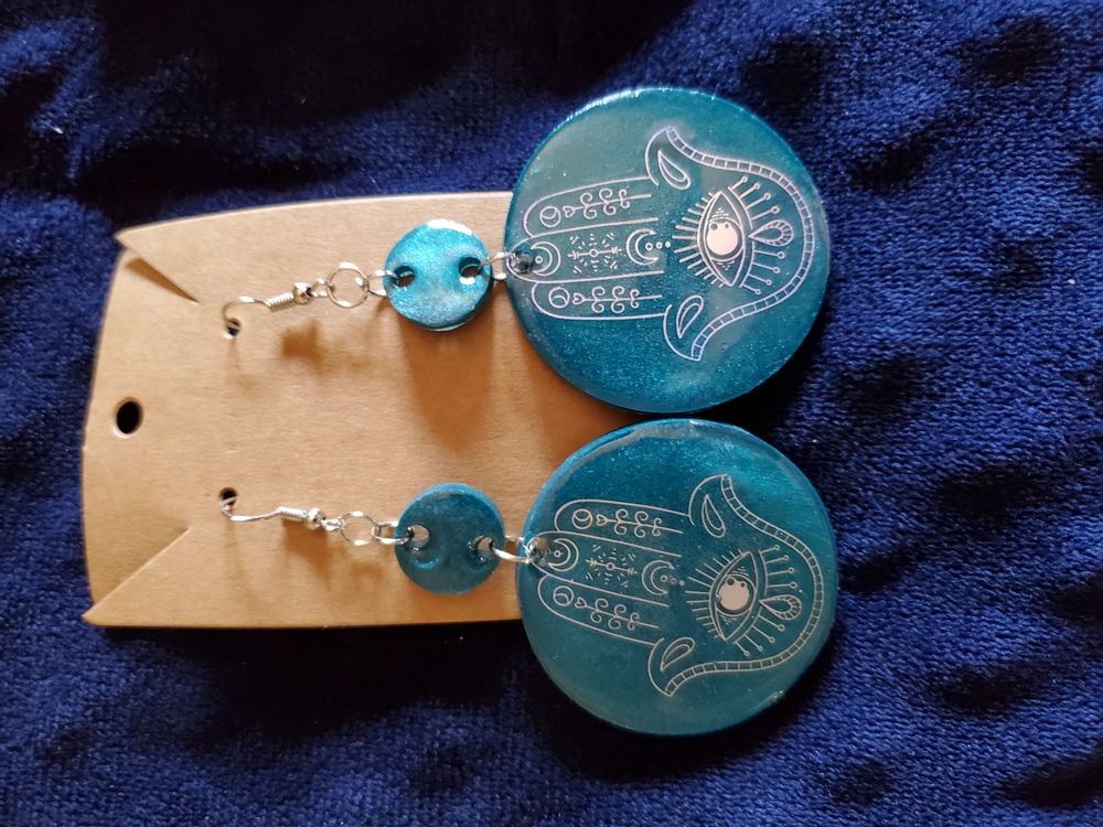 Blue Hamsa