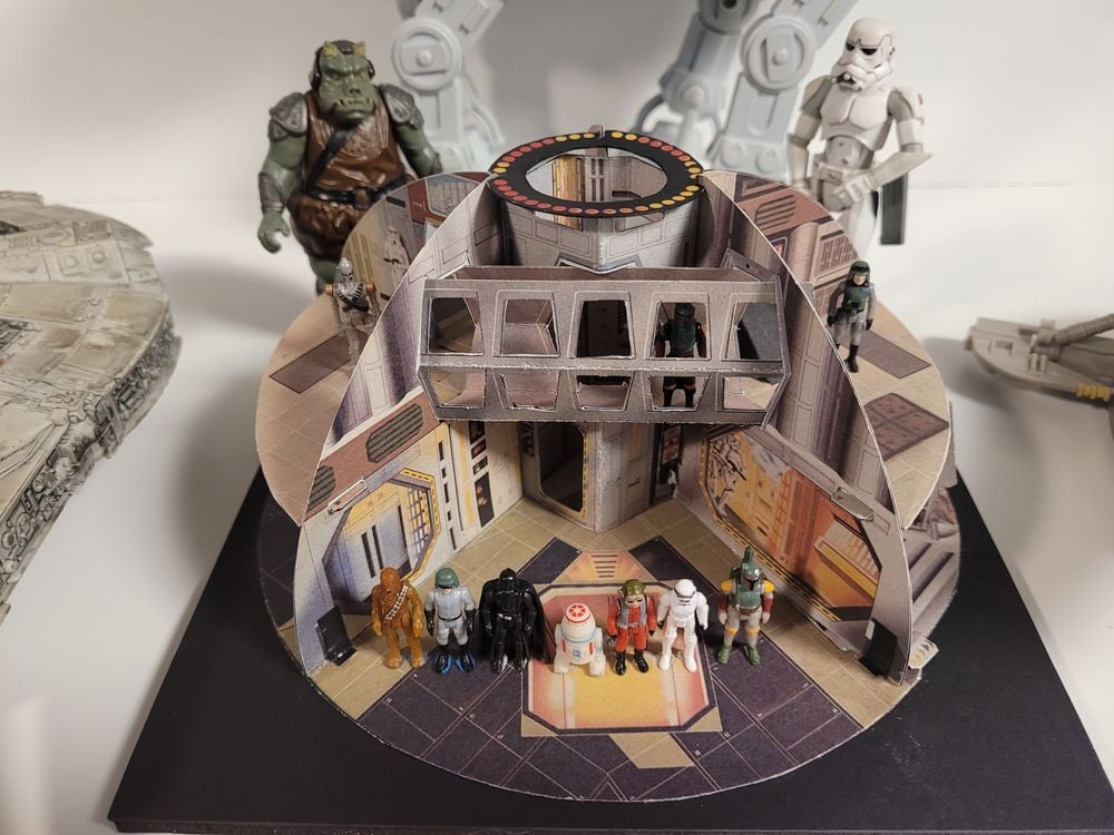 Micro Palitoy Death Star Playset 