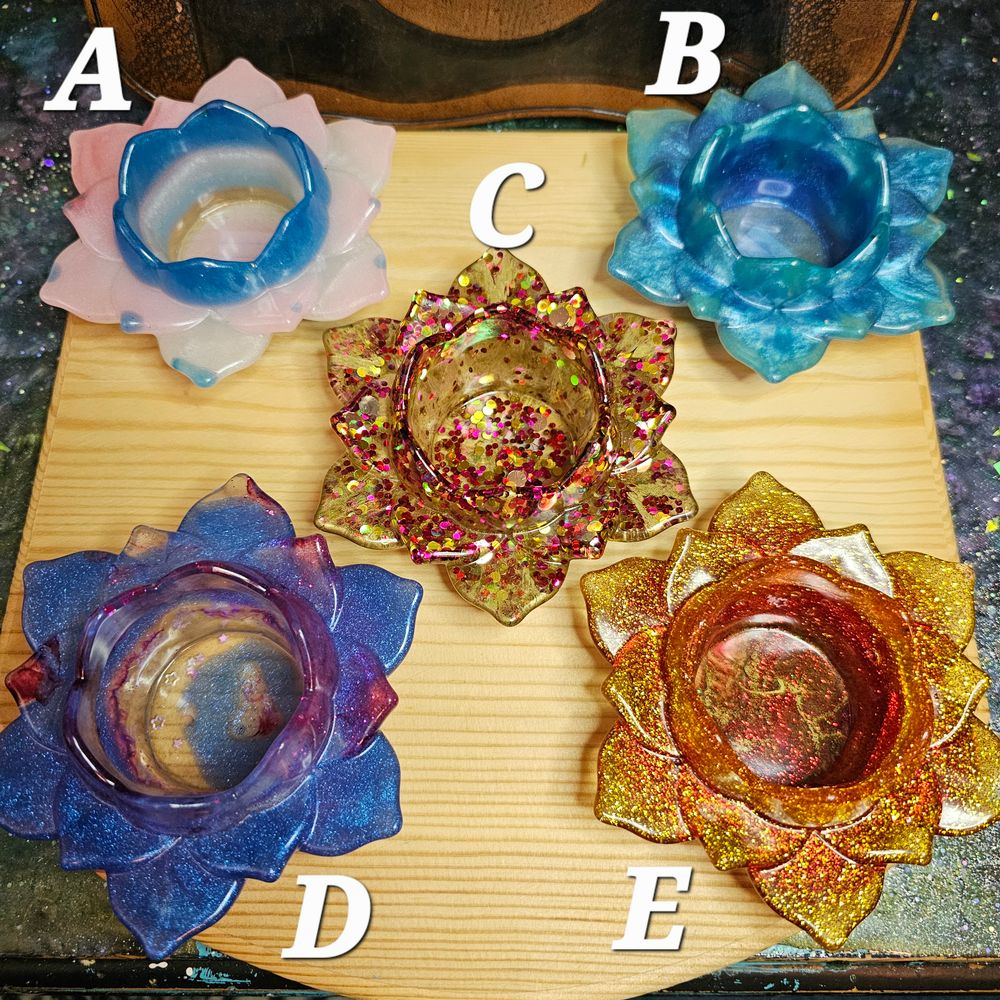 Lotus Flower Ring Dish- Full Flower