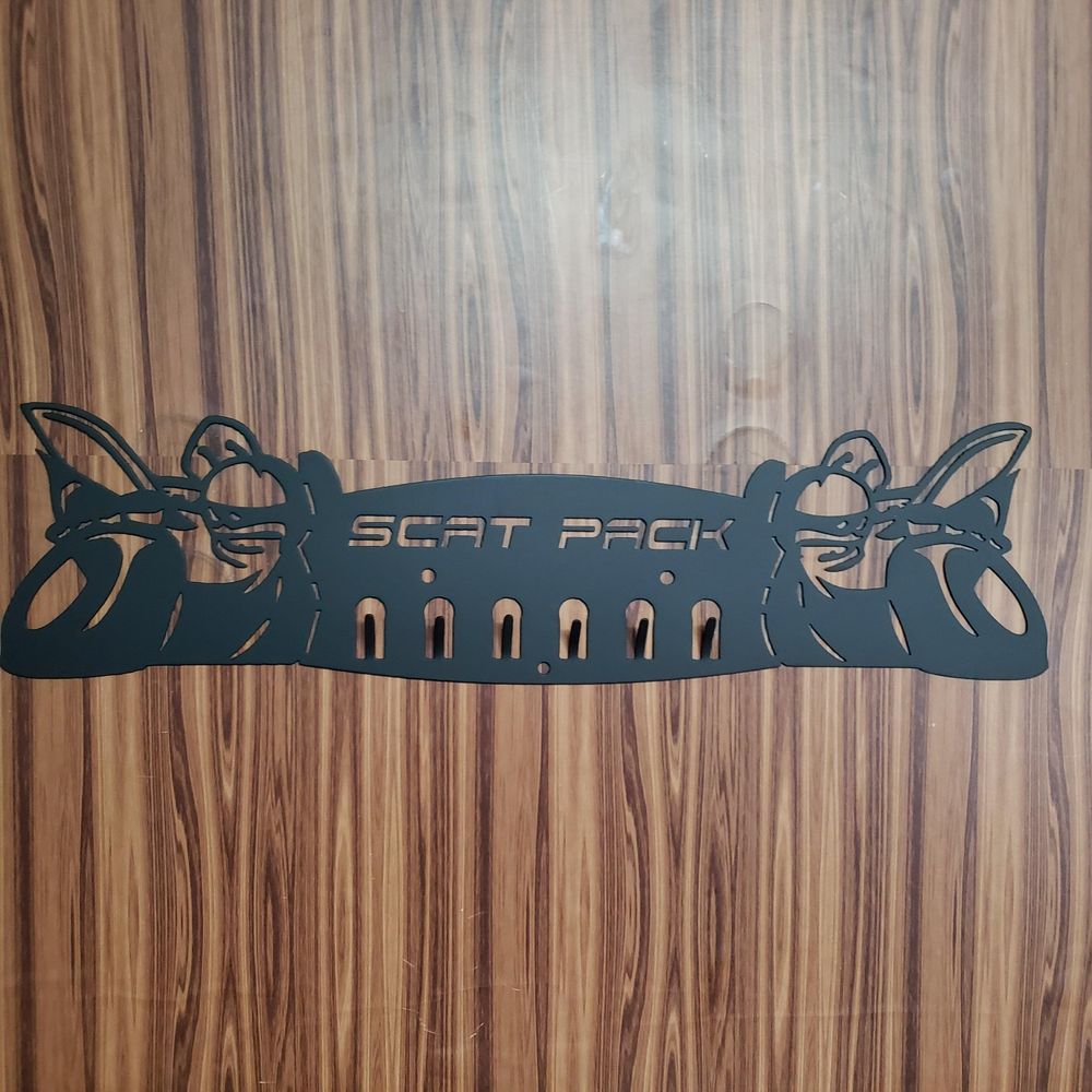Dodge SRT Scat Pack Keychain Rack