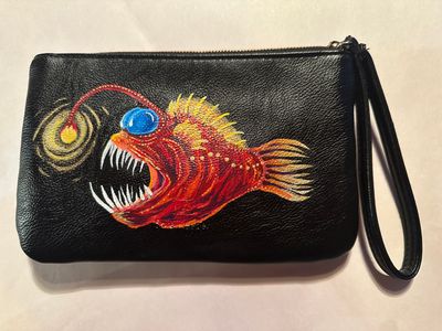 Anglerfish detail on back