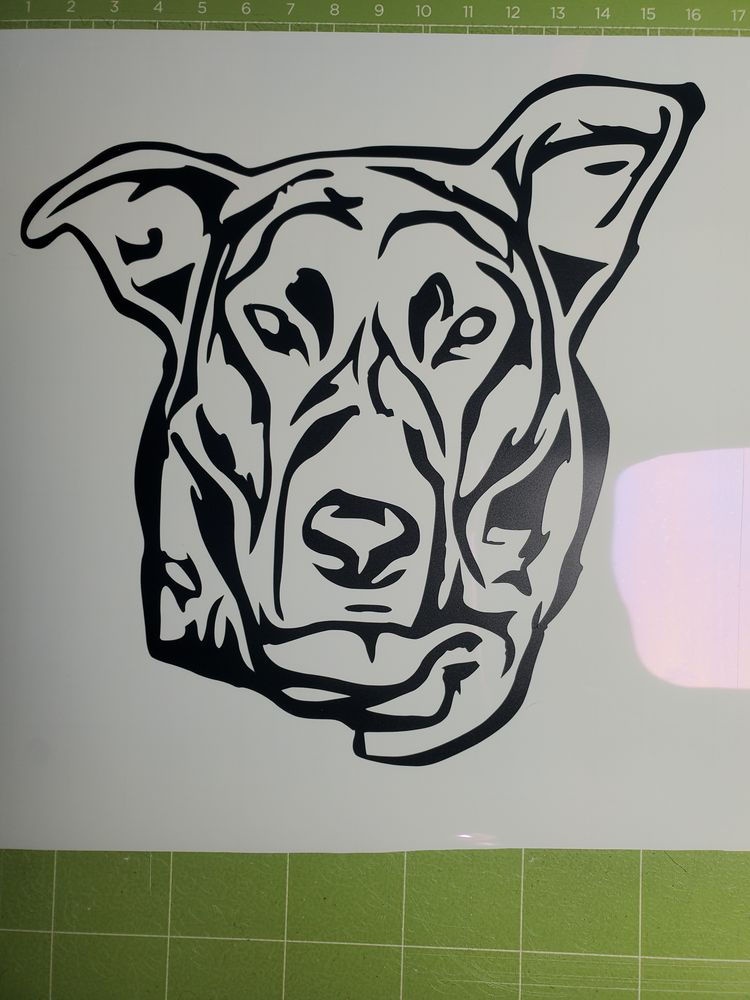 Custom Decal with your pet 6"