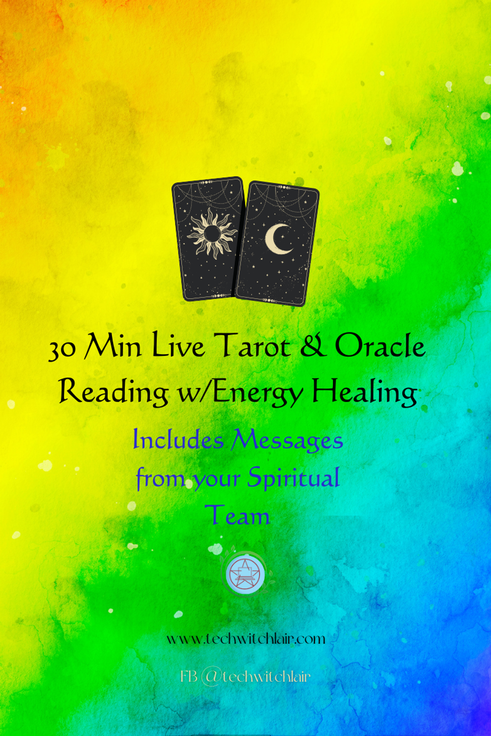 30 Minute Live Tarot Reading with Energy Healing