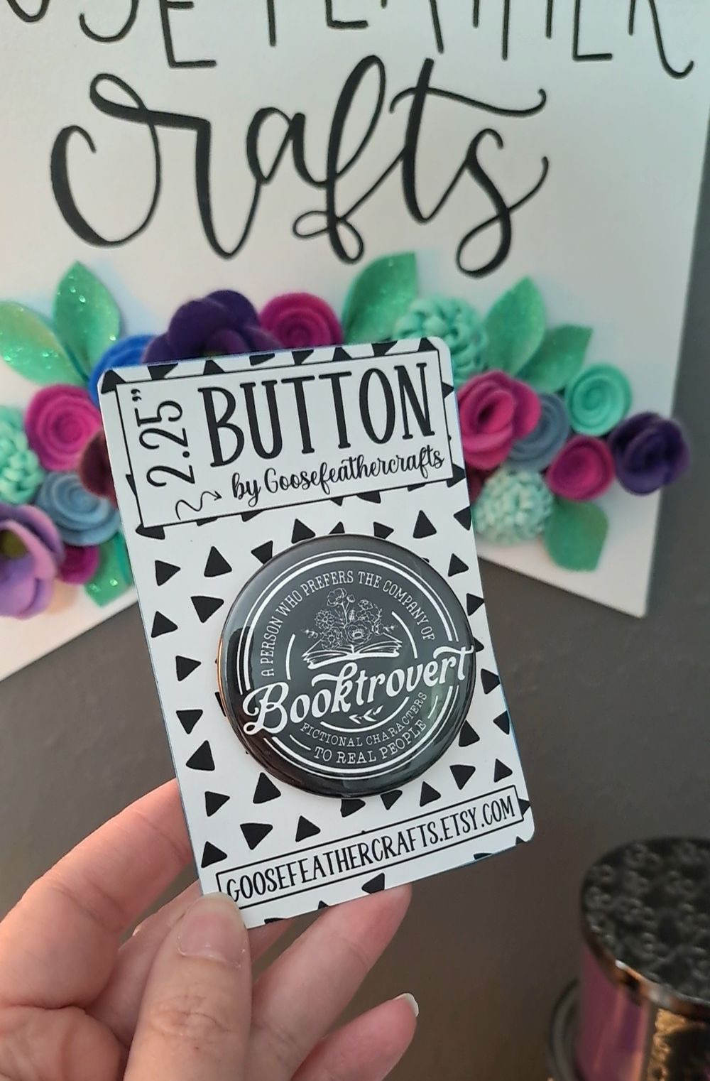 Novelty Button --- 2.25" Round Button