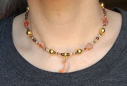 Sunset Moon Necklace