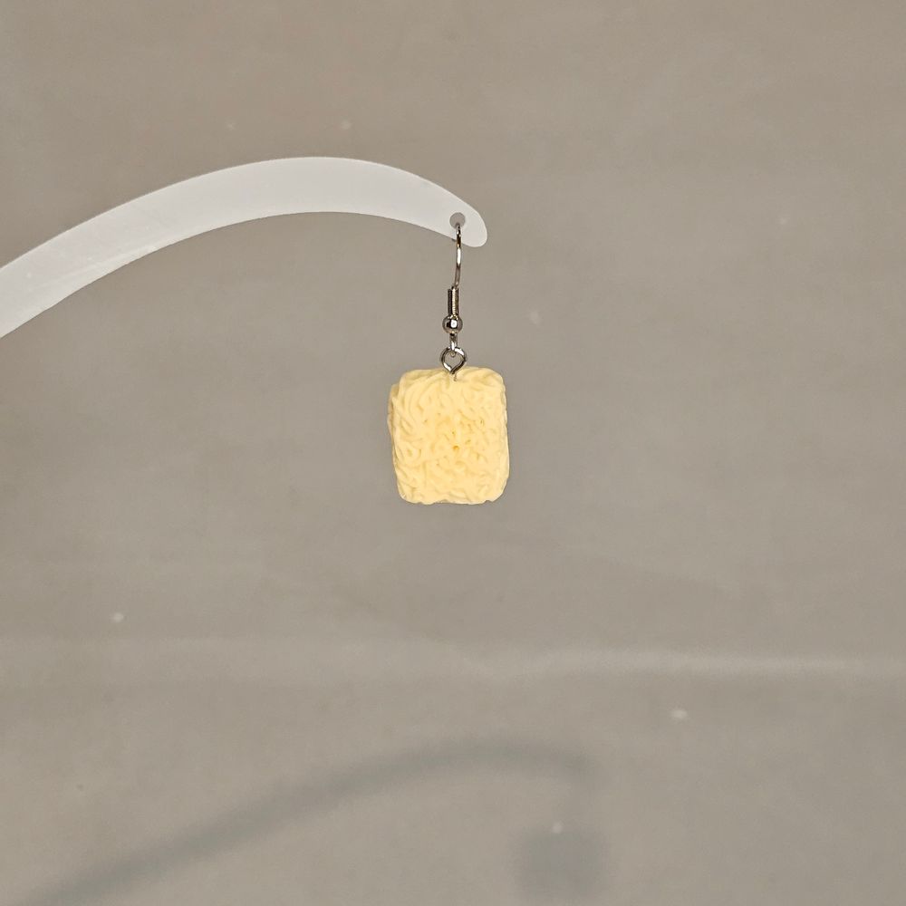 Item #15 Square Ramen Earring