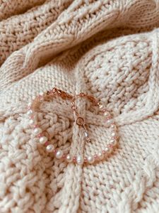 The Blushing Petite Pearl Bracelet 