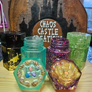 Hexagon jars