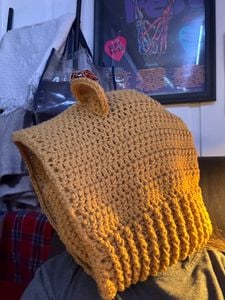 SIde view Pooh bear Balaclava