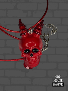 A top view of the skull