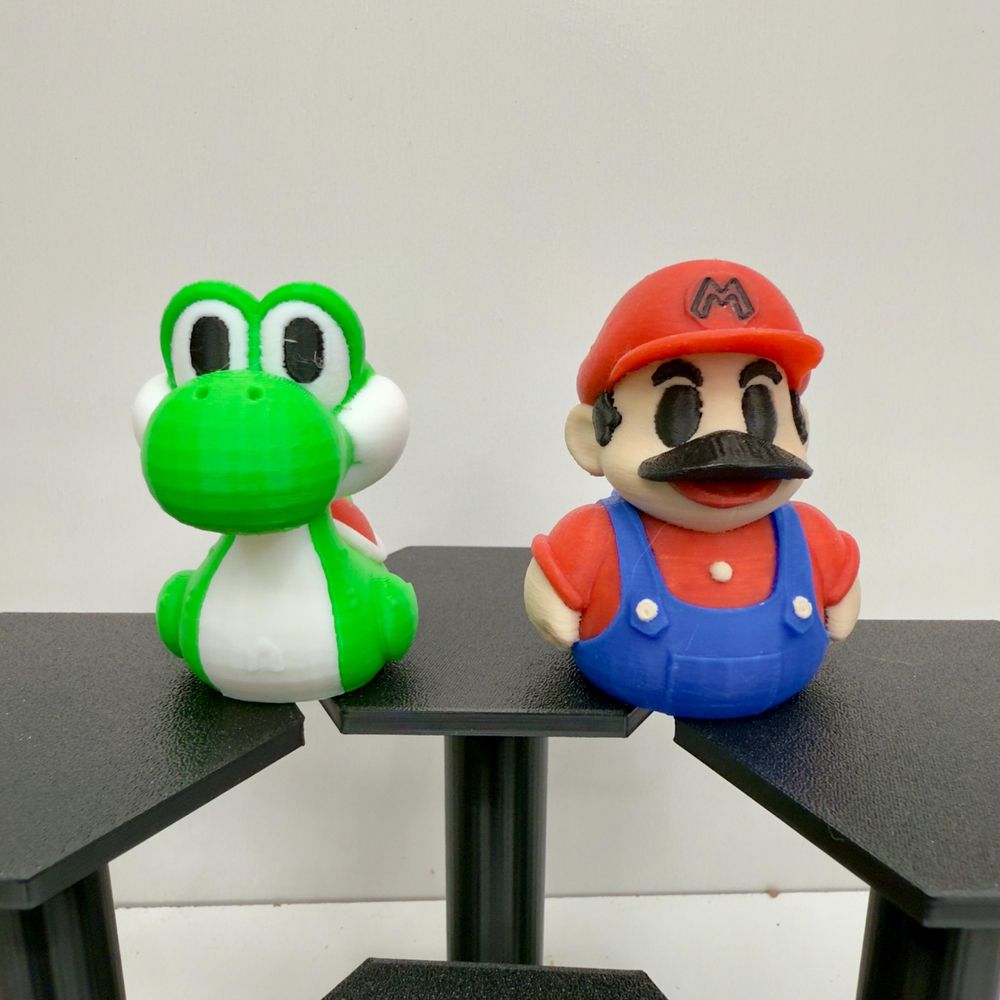 Mario And Yoshi Inspired Jeep Ducks | 3D Printed Gamer Collectibles