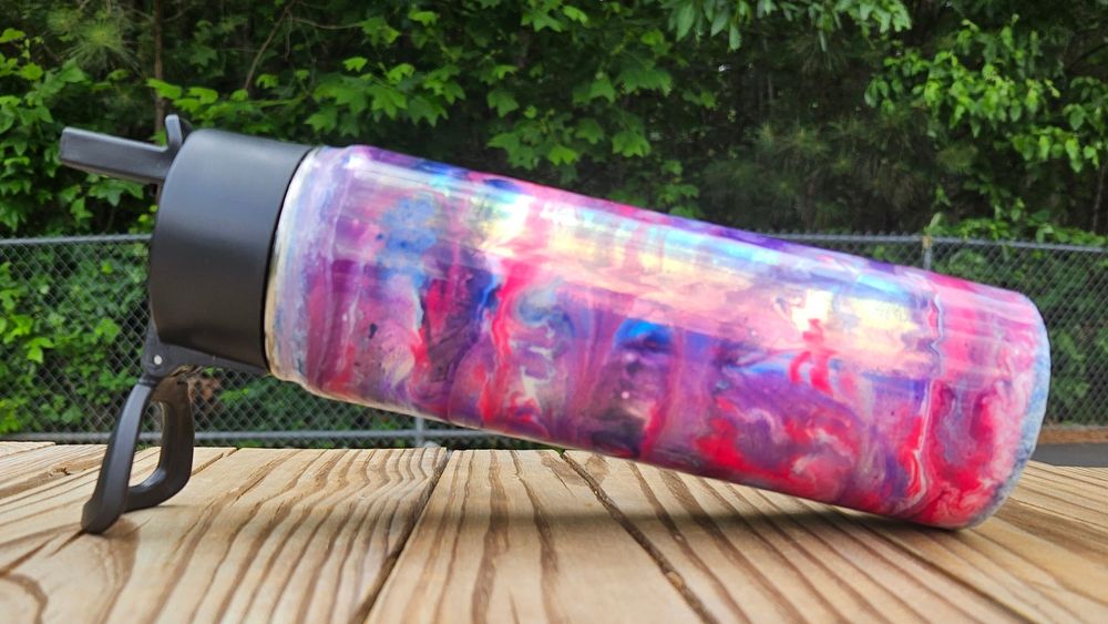 Unicorn Skies- Water Bottle- 22 oz