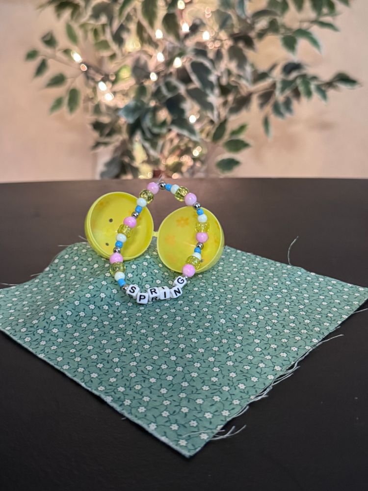 Spring Beaded Bracelet