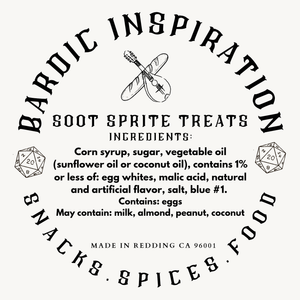 Back Label/Ingredients List (Blue Razberry)