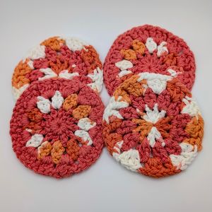Orange and White Set