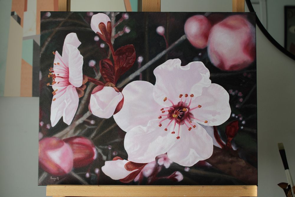Blossoming Bliss Original Painting