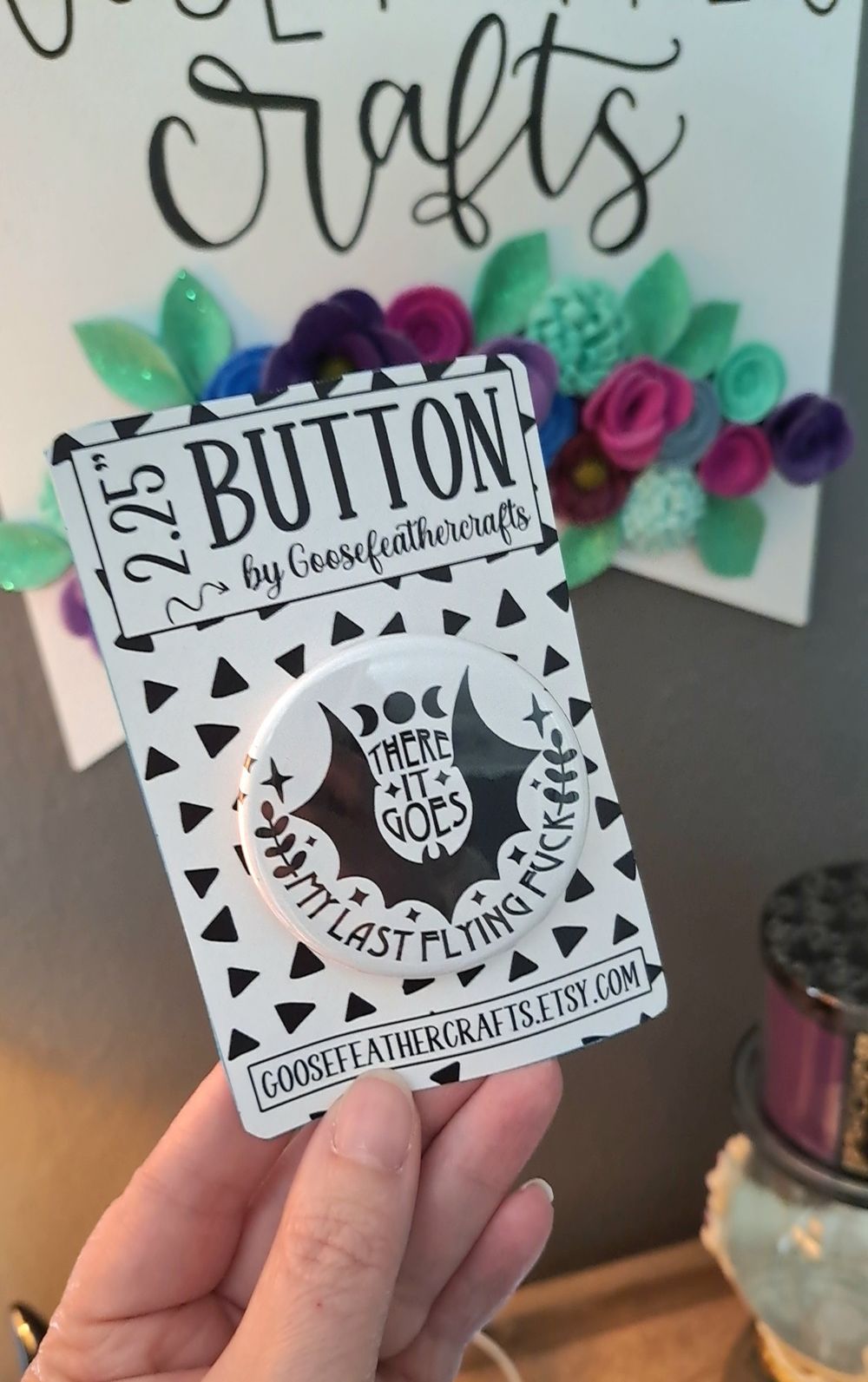 Novelty Button --- 2.25" Round Button