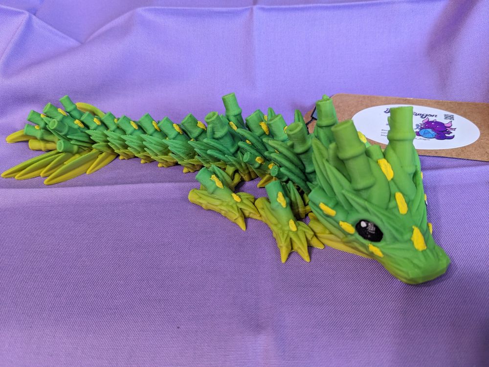 3D Printed Bamboo Dragon