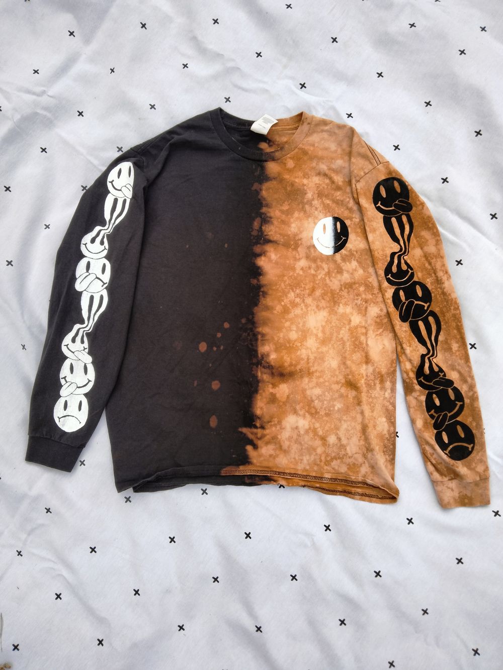 Half bleached Long sleeve (large)