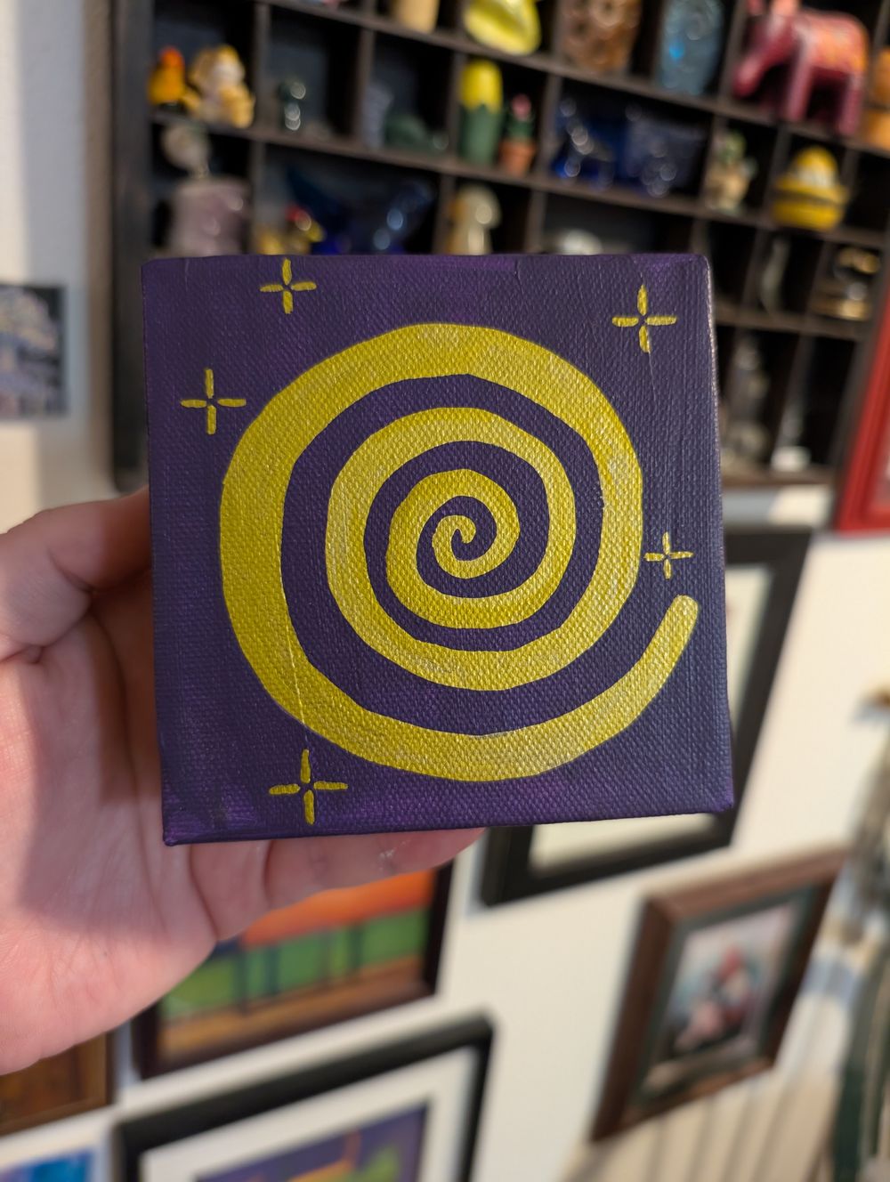 Gold spiral