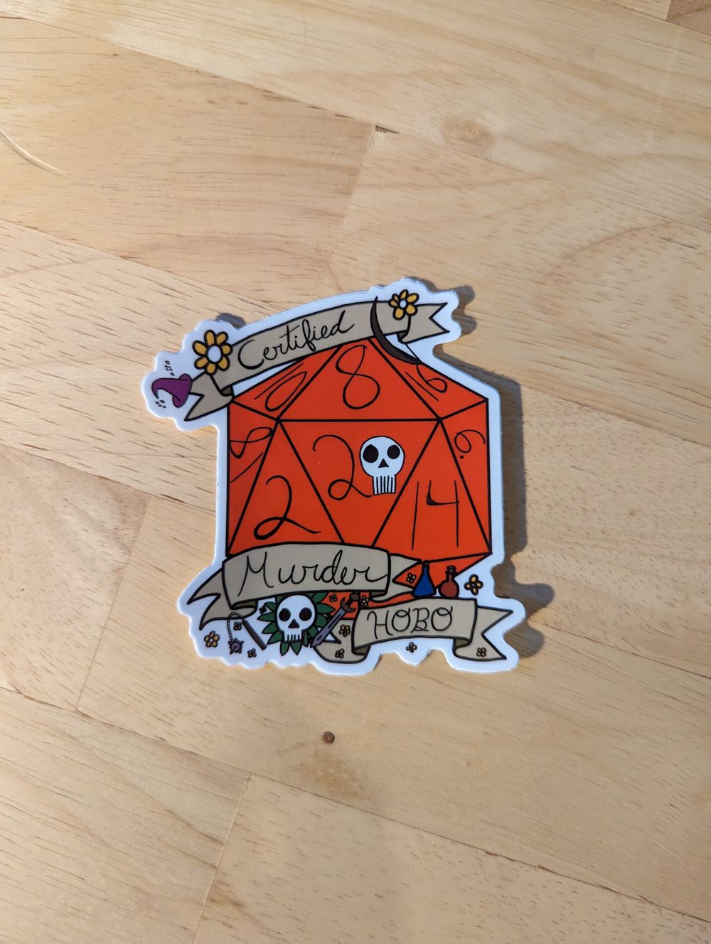 Certified Murder Hobo Dnd Meme Stickers