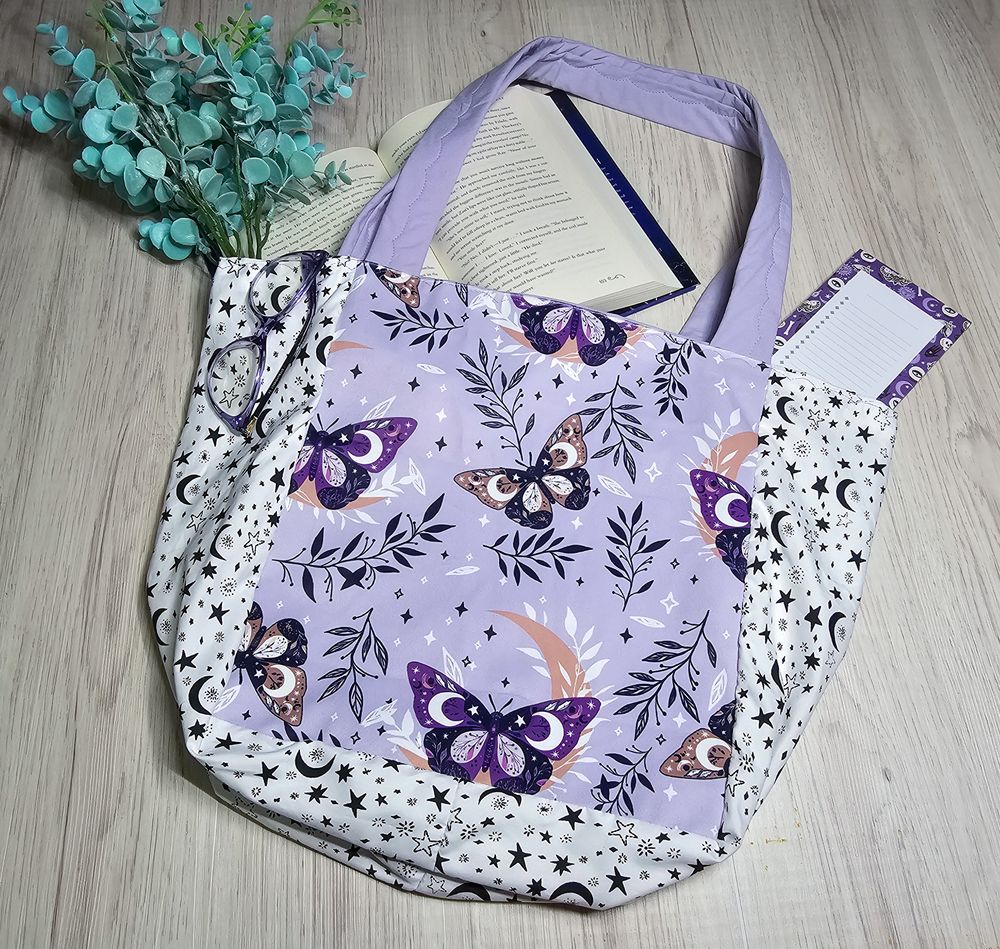 🌿 Upcycled Tote Bag – Eco-Friendly, Reversible & Built to Last