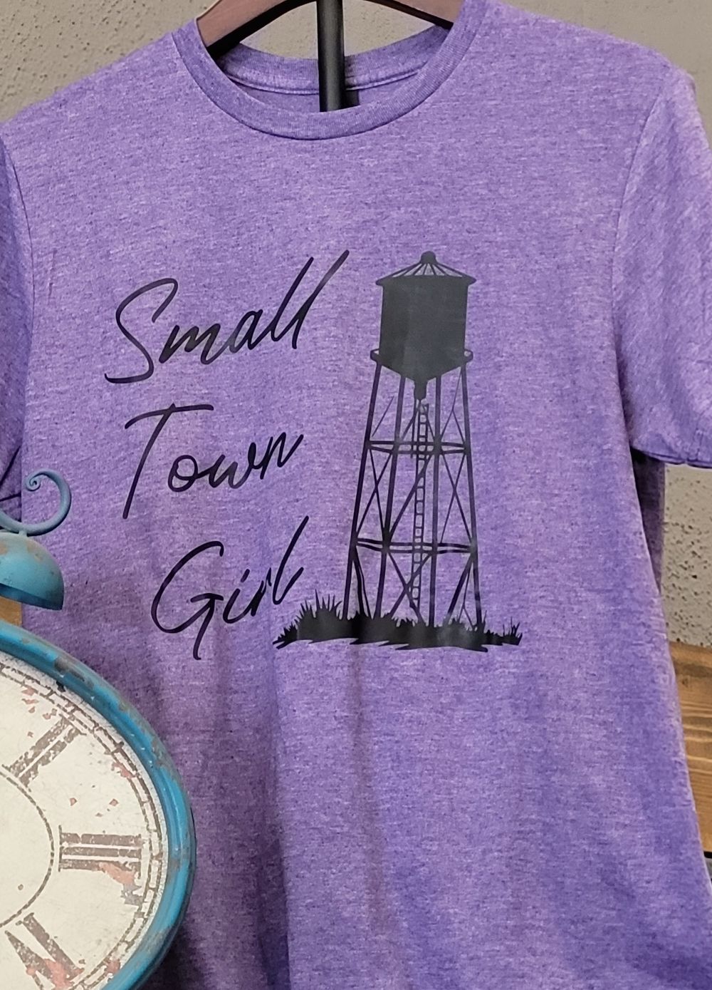 Small Town Girl Water tower Bella Canvas T-shirt 