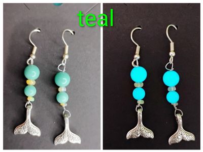 Teal/teal glo