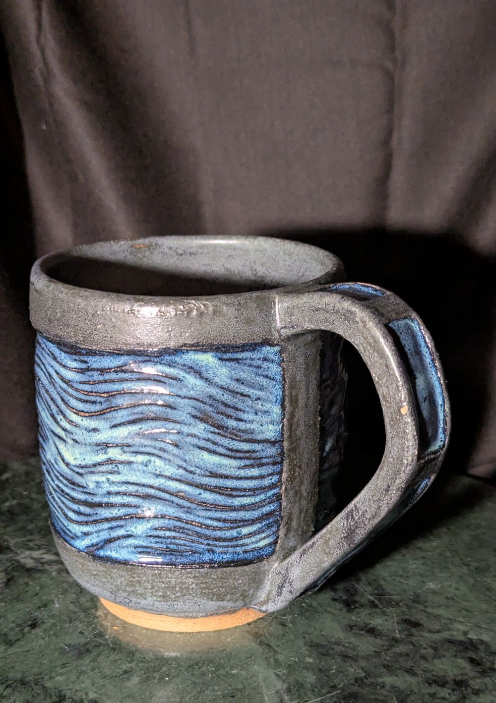 Medium Paneled Texture Mug