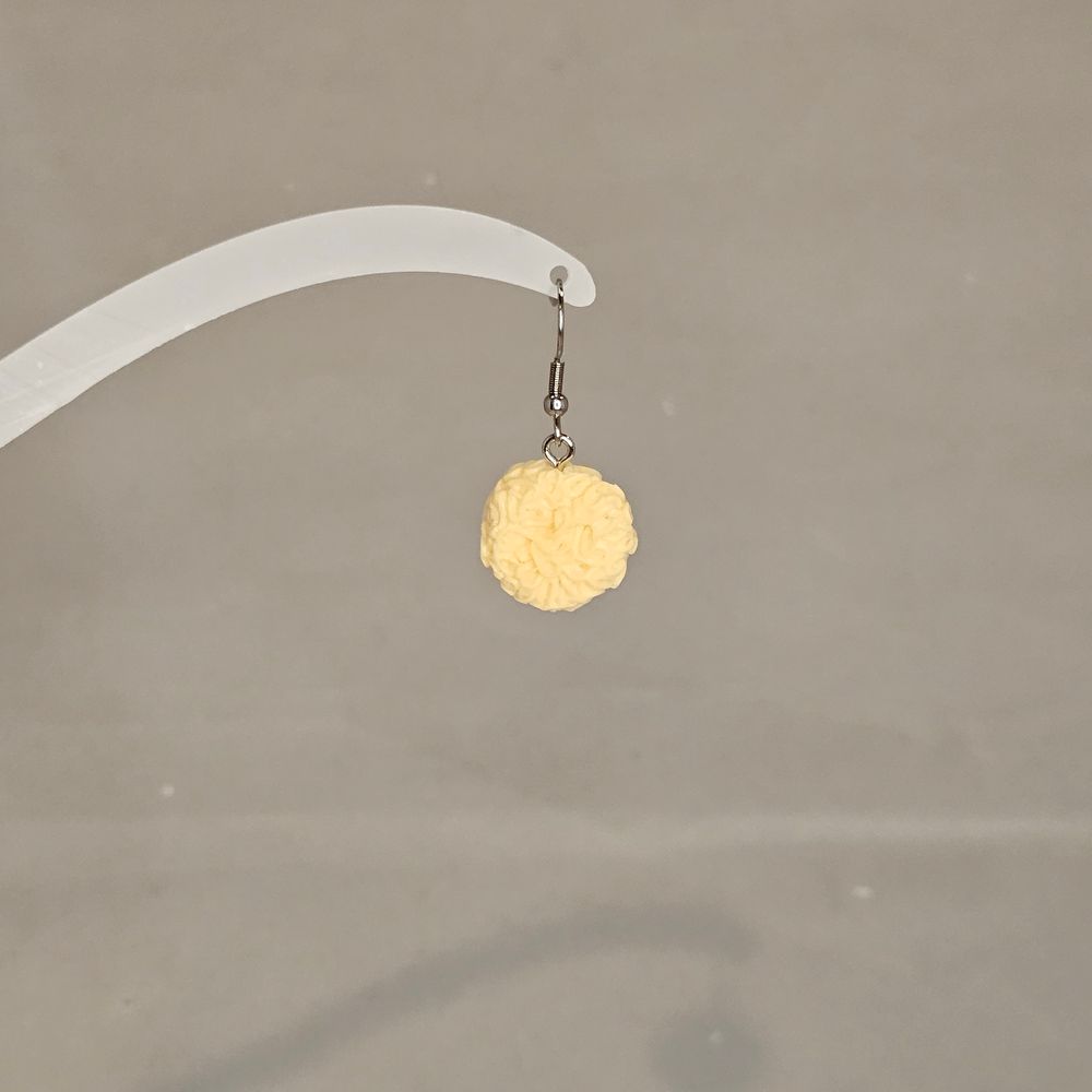 Item #16 Round Ramen Earring