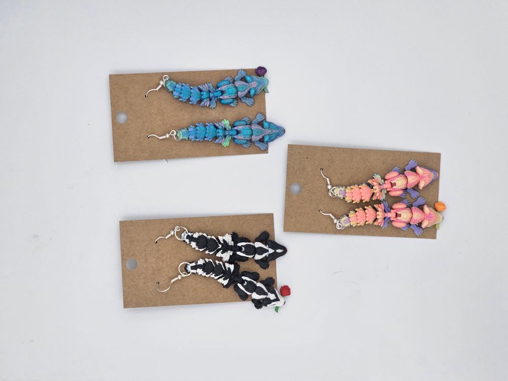 Skunk Earrings