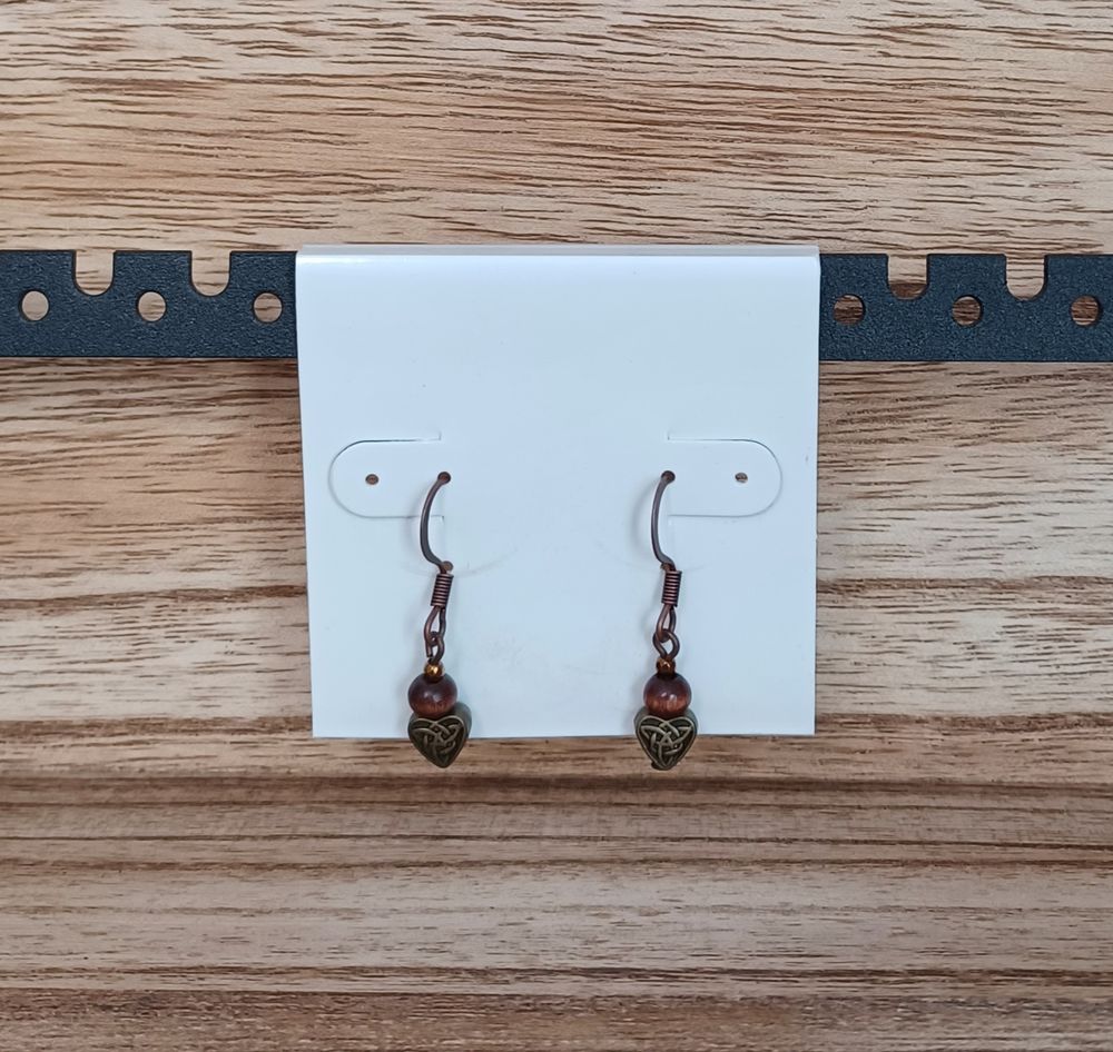 Celtic Heart Earrings